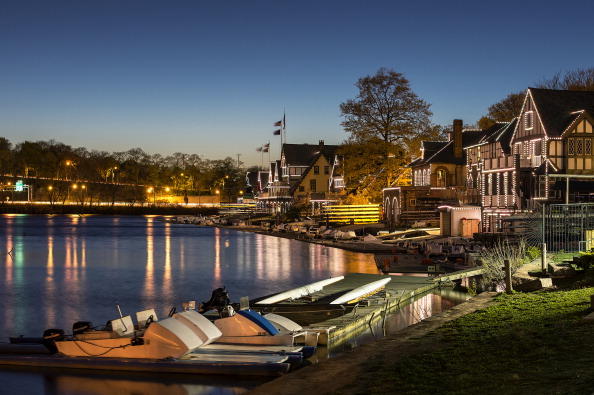 Boathouse Row and the Schuylkill River