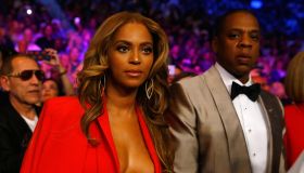 Beyonce and Jay Z at Mayweather, Pac Fight