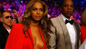 Beyonce and Jay Z at Mayweather, Pac Fight