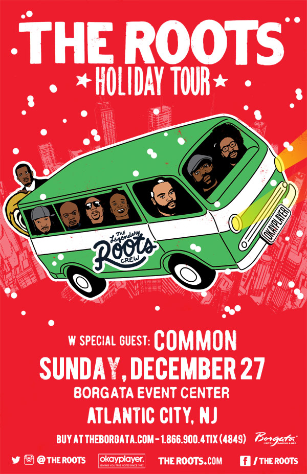 The Roots Holiday Tour With Common 100.3 R&B and HipHop Philly