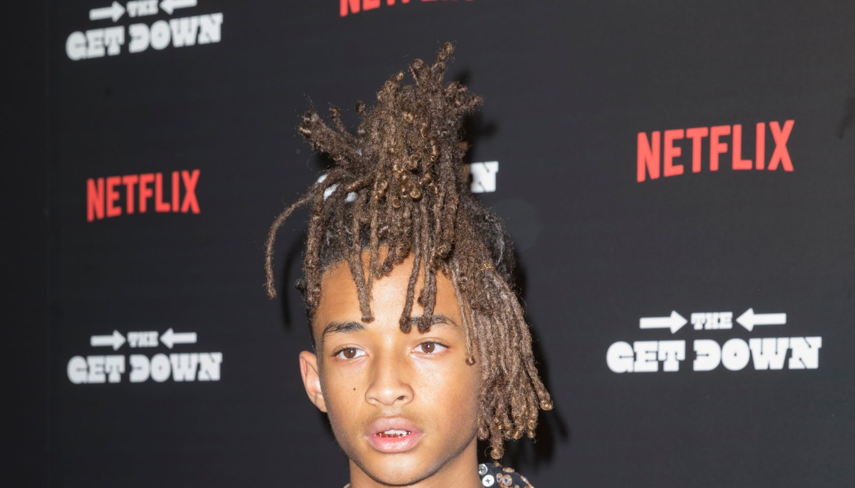 Jaden Smith attends The Get Down Netflix original series...