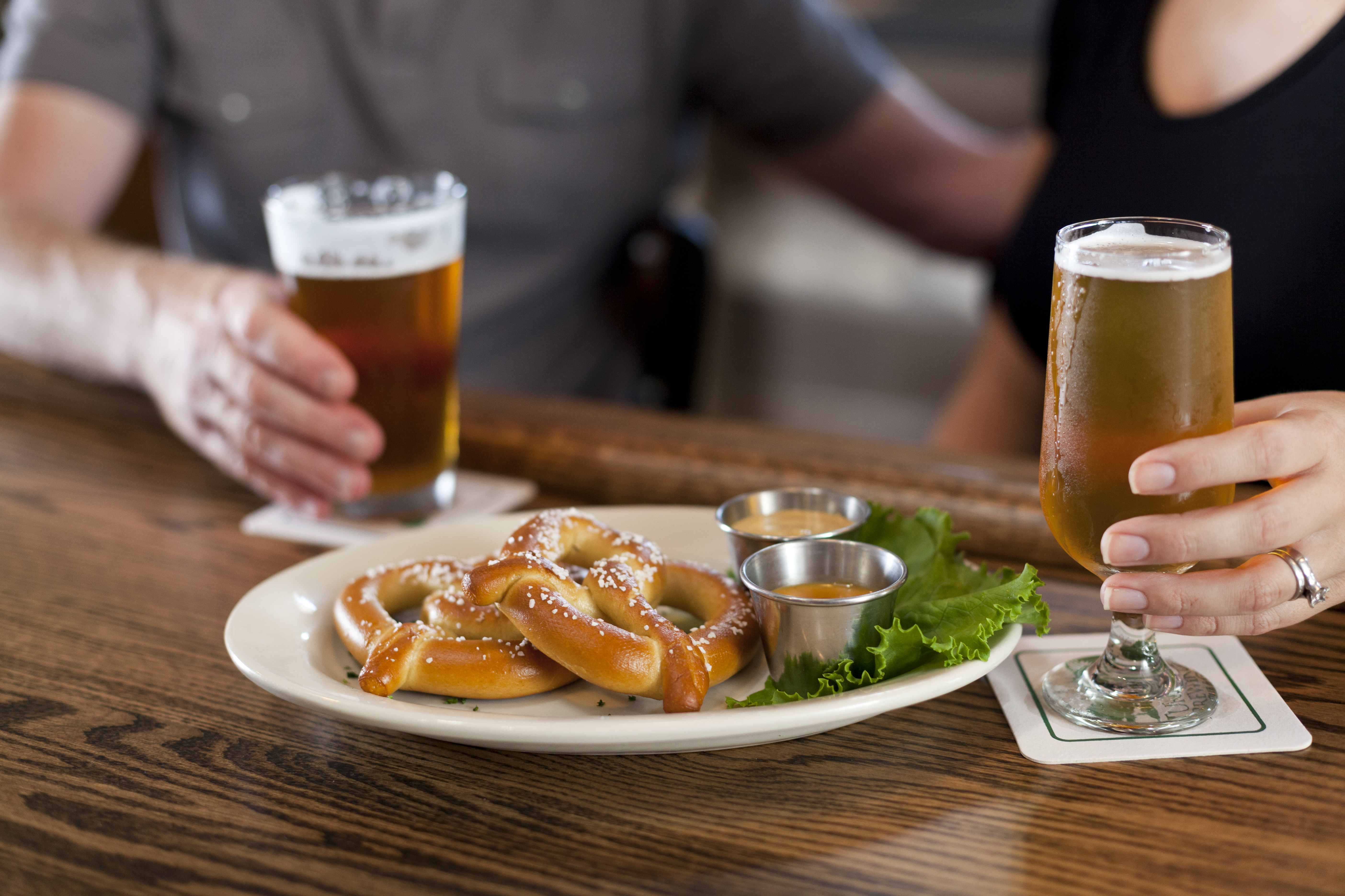 Pennsylvania soft Pretzels at Pub