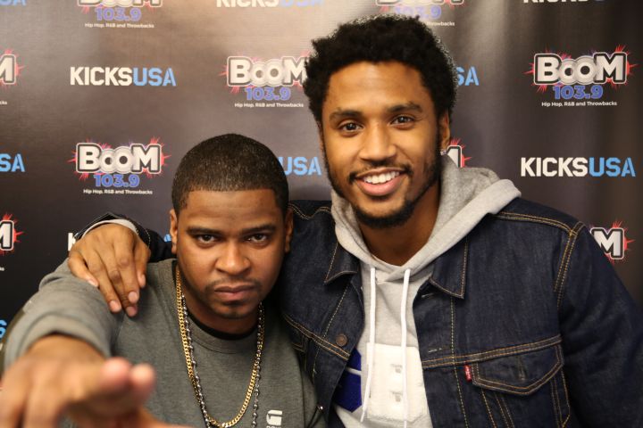 Trey Songz at Boom 103.9