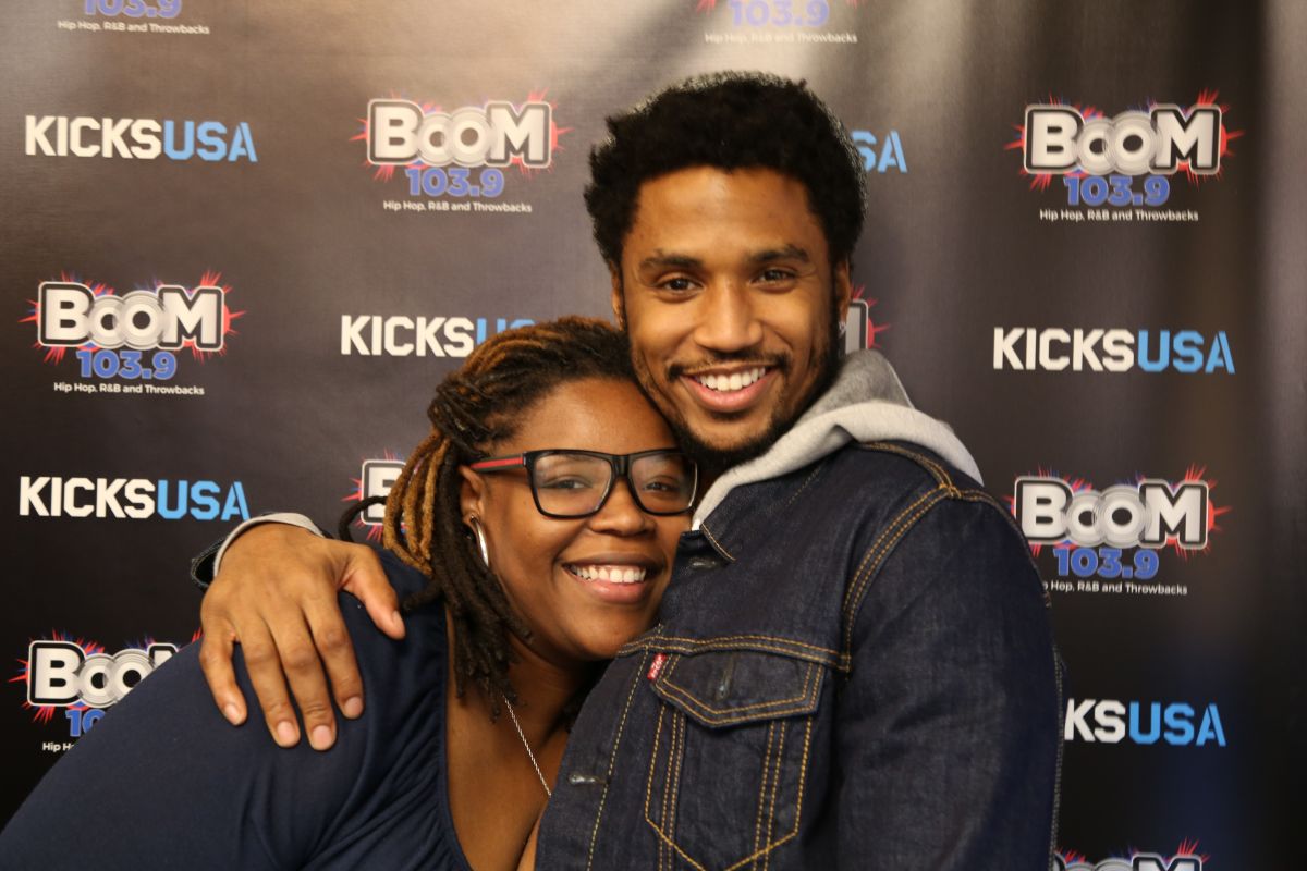 Trey Songz at Boom 103.9