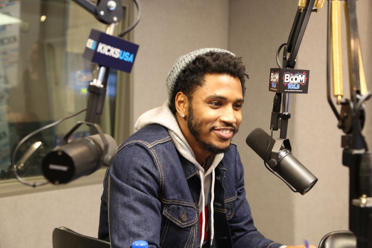 Trey Songz at Boom 103.9