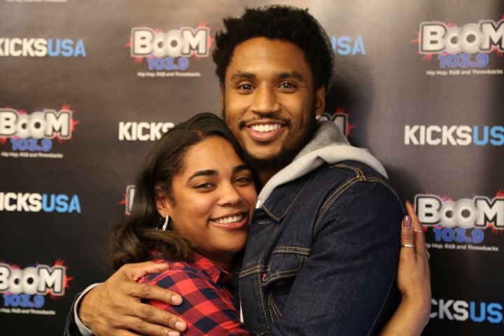 Trey Songz at Boom 103.9