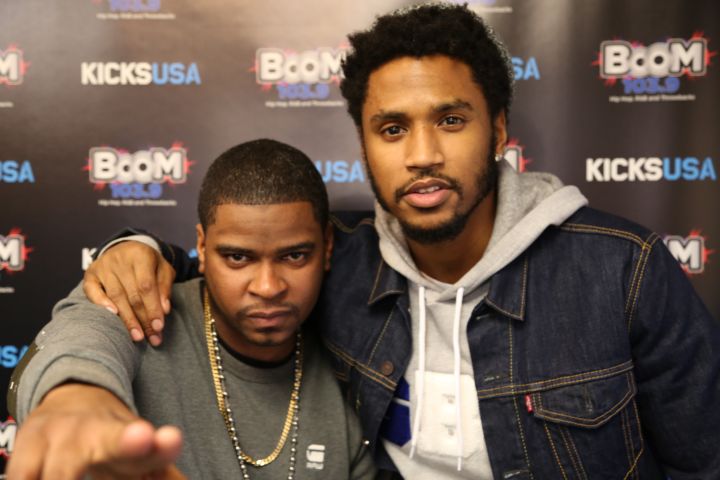 Trey Songz at Boom 103.9