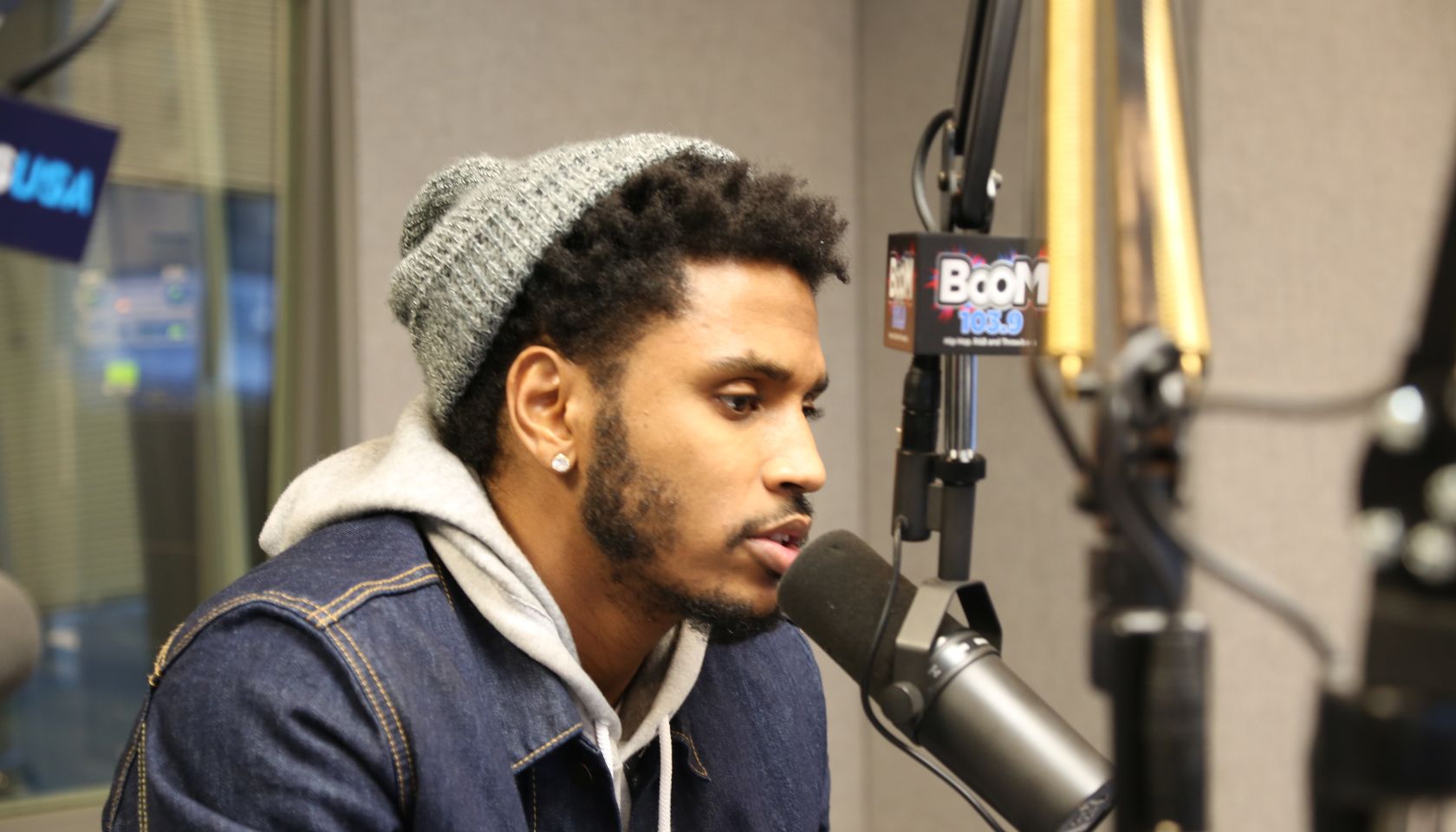 Trey Songz at Boom 103.9