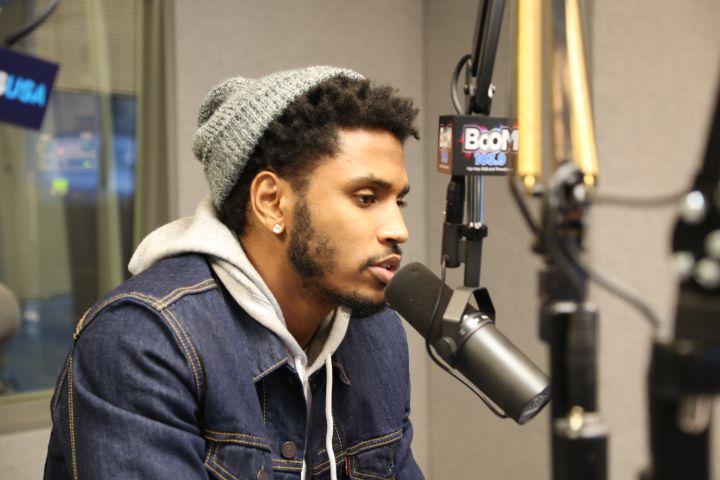 Trey Songz at Boom 103.9