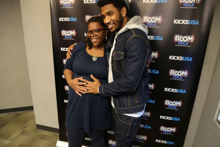 Trey Songz at Boom 103.9