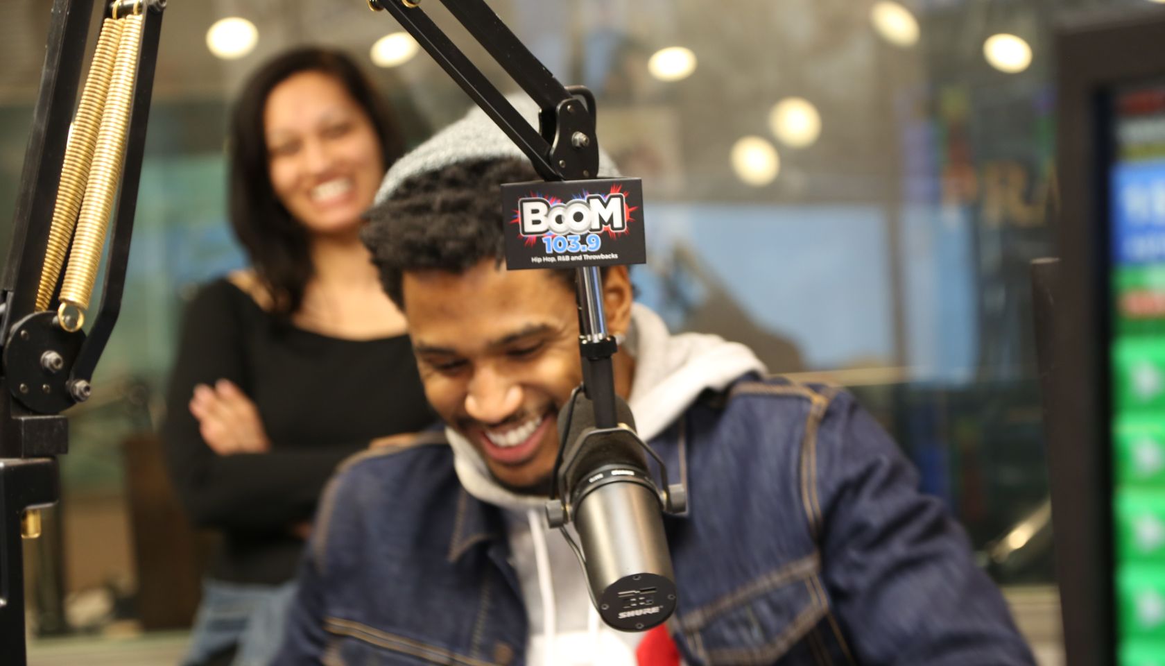 Trey Songz at Boom 103.9