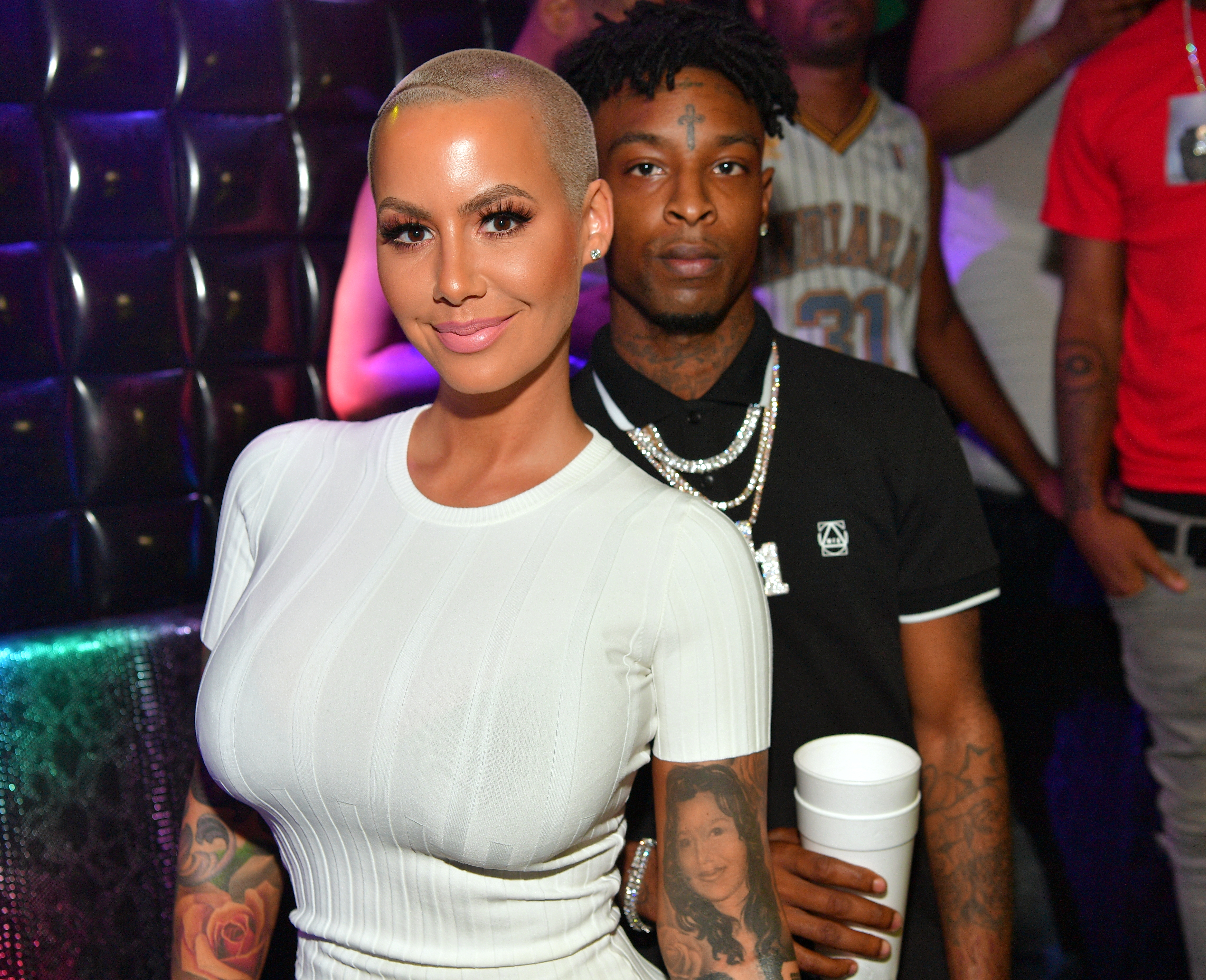 Amber Rose Hosts Medusa Lounge