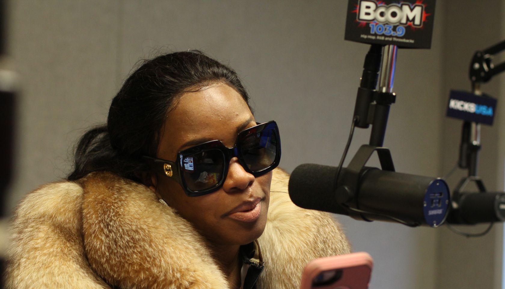 Remy Ma At Boom 103.9