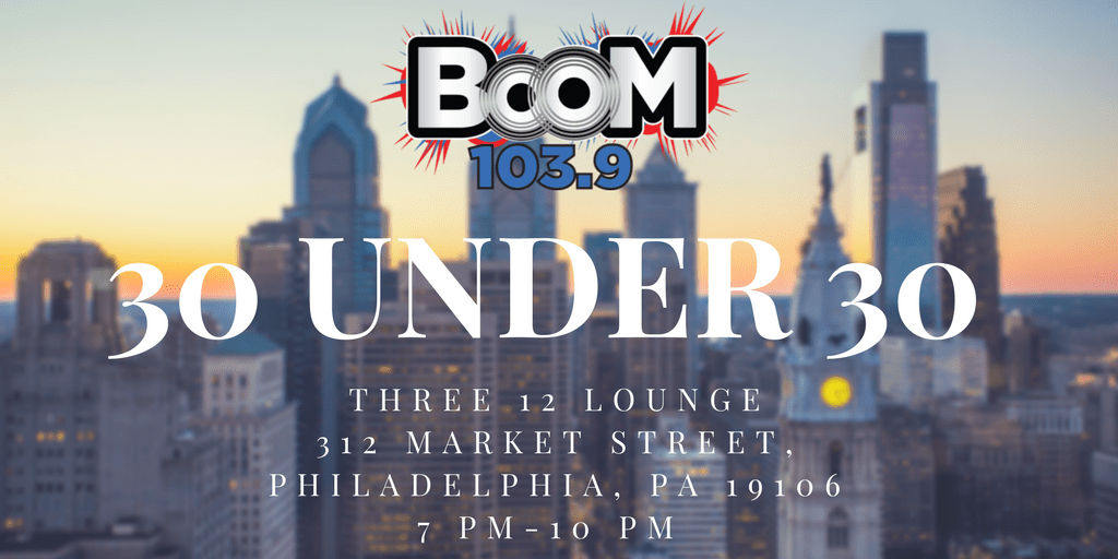 30 under 30 event info