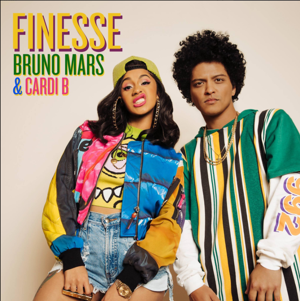 Bruno Mars & Cardi B "Finesse" cover art