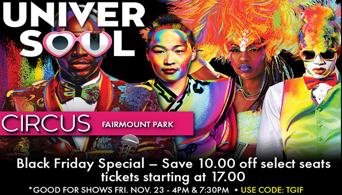 Save Now: UniverSoul Circus Tickets Black Friday Discount