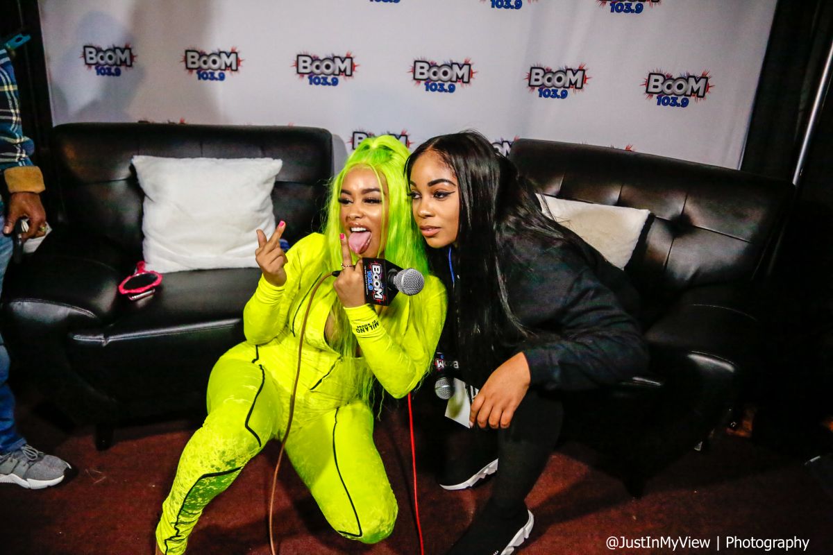 Backstage at Boomin Holidayz