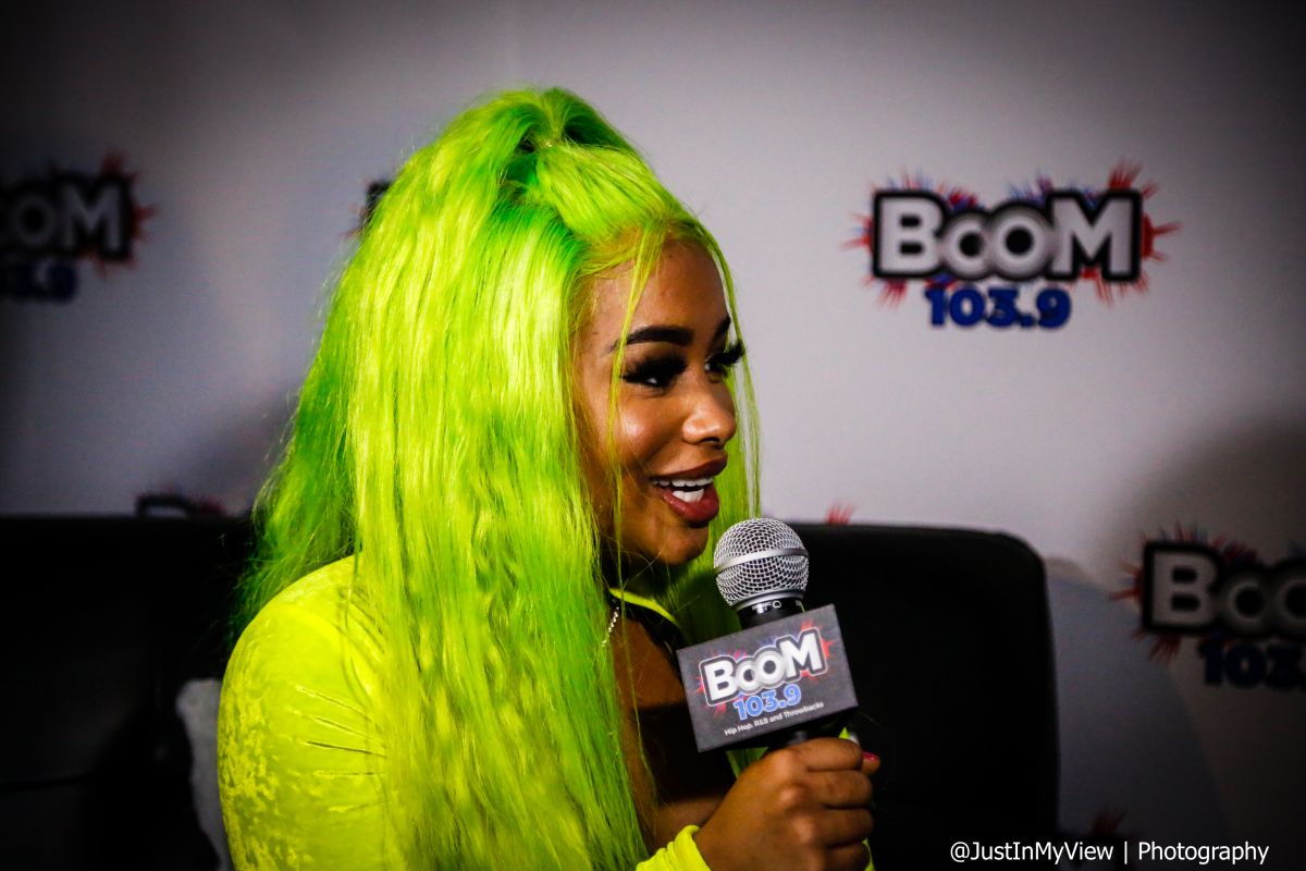 Backstage at Boomin Holidayz