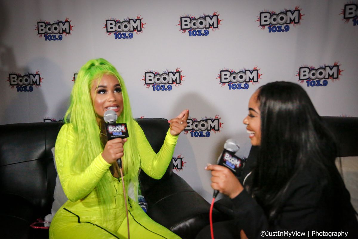 Backstage at Boomin Holidayz