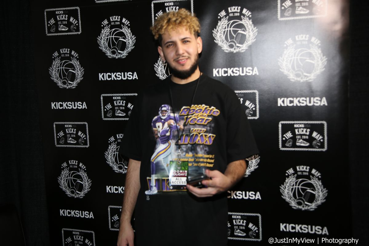 Backstage at Boomin Holidayz