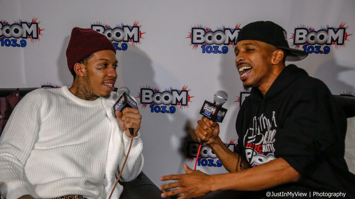 Backstage at Boomin Holidayz