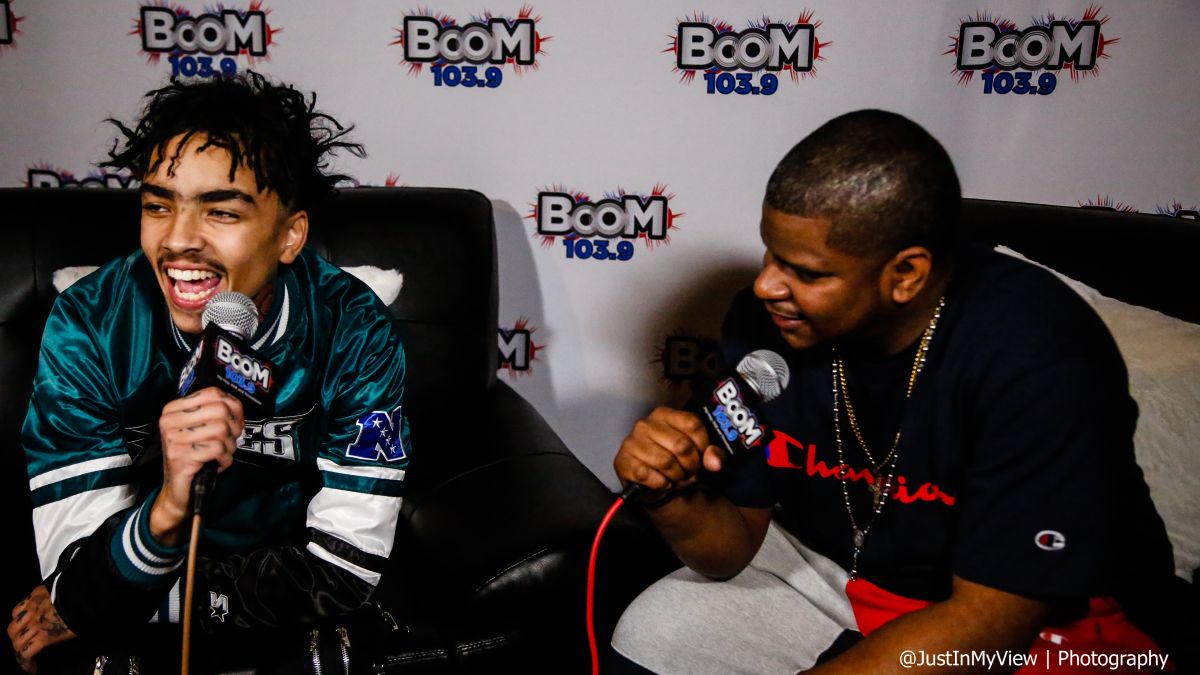 Backstage at Boomin Holidayz
