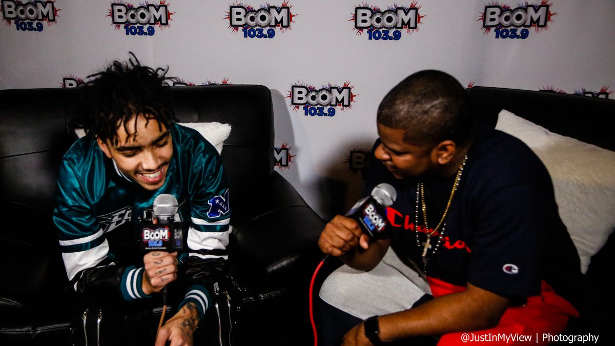 Backstage at Boomin Holidayz