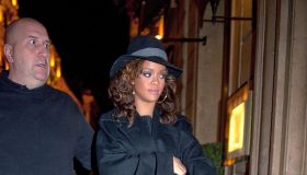Celebrity Sightings In Paris - October 22, 2011