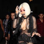 Blac Chyna attends a friend's birthday party at Project Club LA