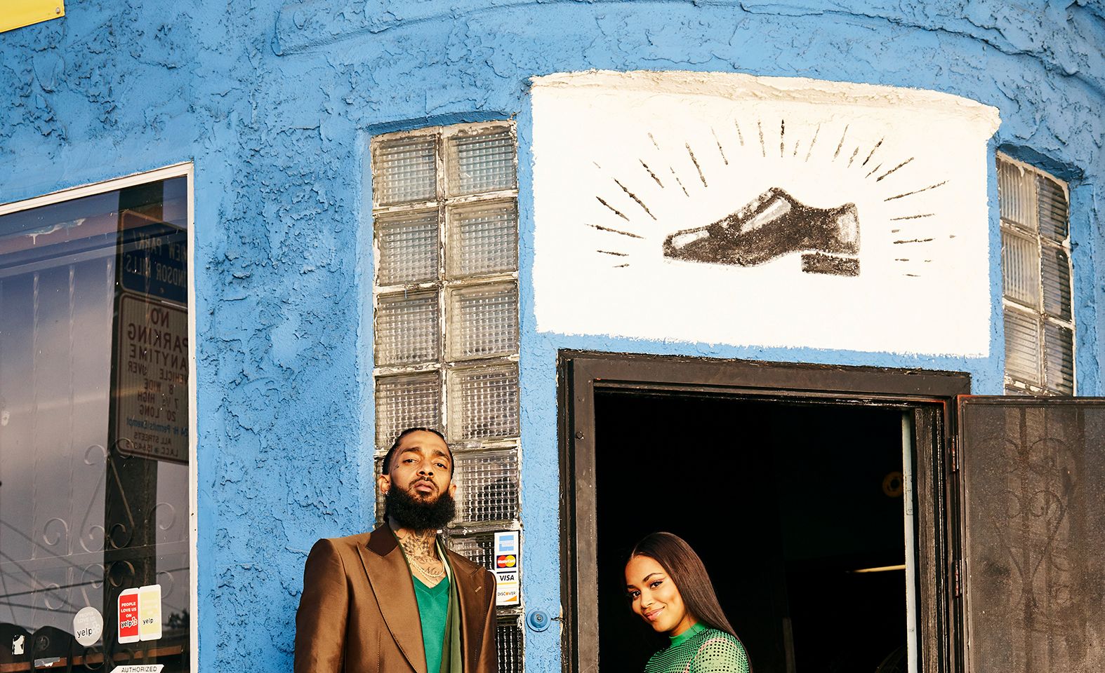 Lauren London and Nipsey Hussle