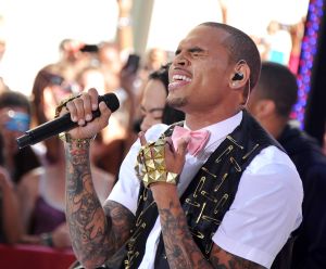 Chris Brown Performs On NBC's 'Today'