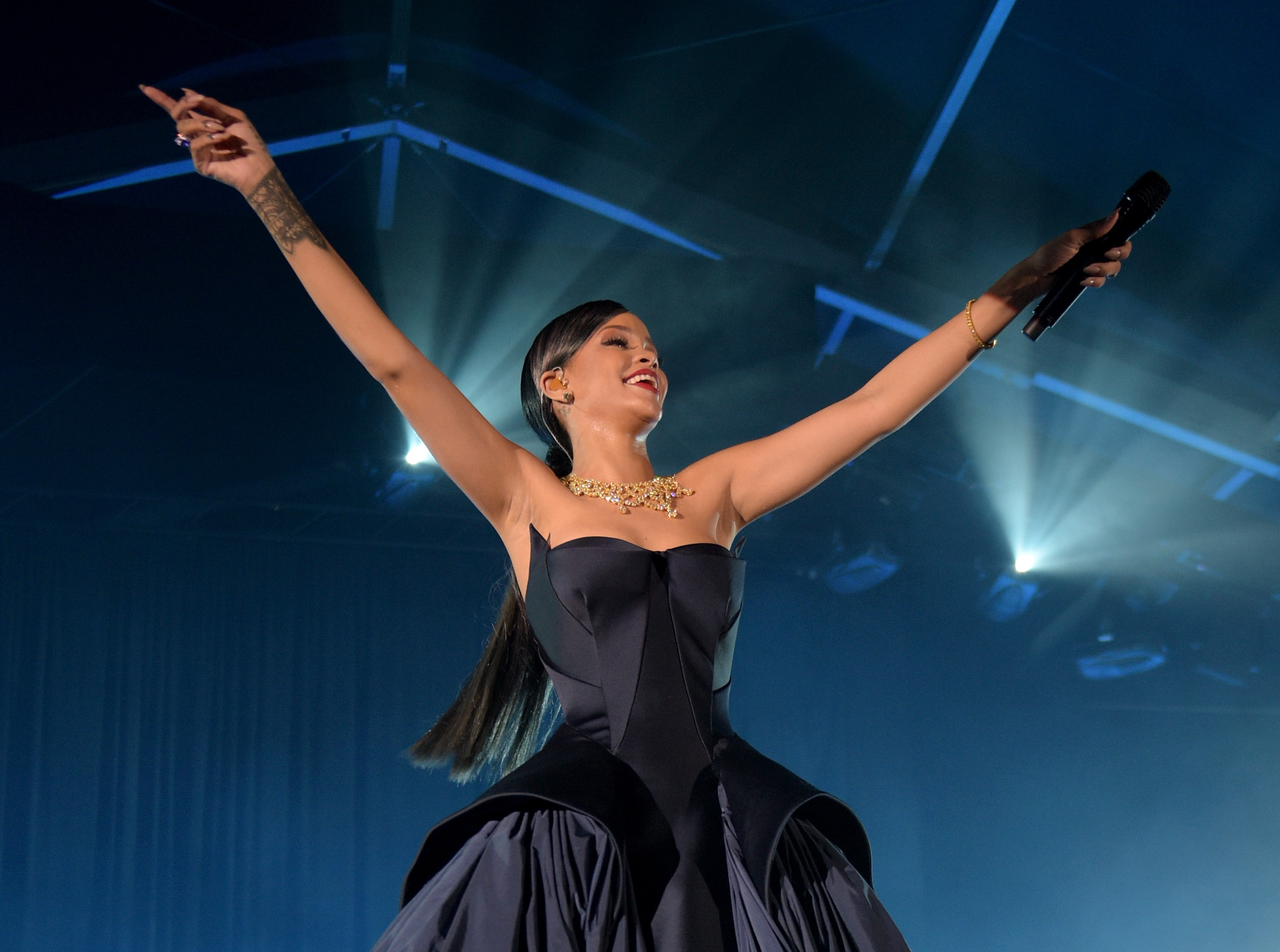 Rihanna and The Clara Lionel Foundation Presents The Inaugural Diamond Ball - Inside