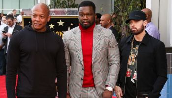 Curtis "50 Cent" Jackson Is Honored With A Star On The Hollywood Walk Of Fame