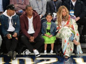 Celebrities Attend The 66th NBA All-Star Game