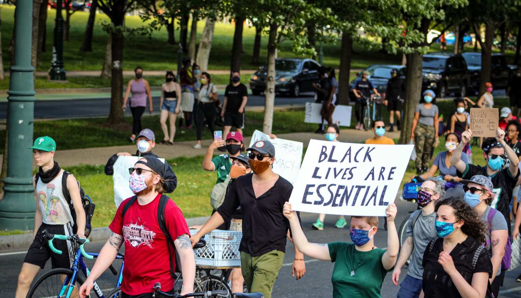 George Floyd Protest in Philadelphia