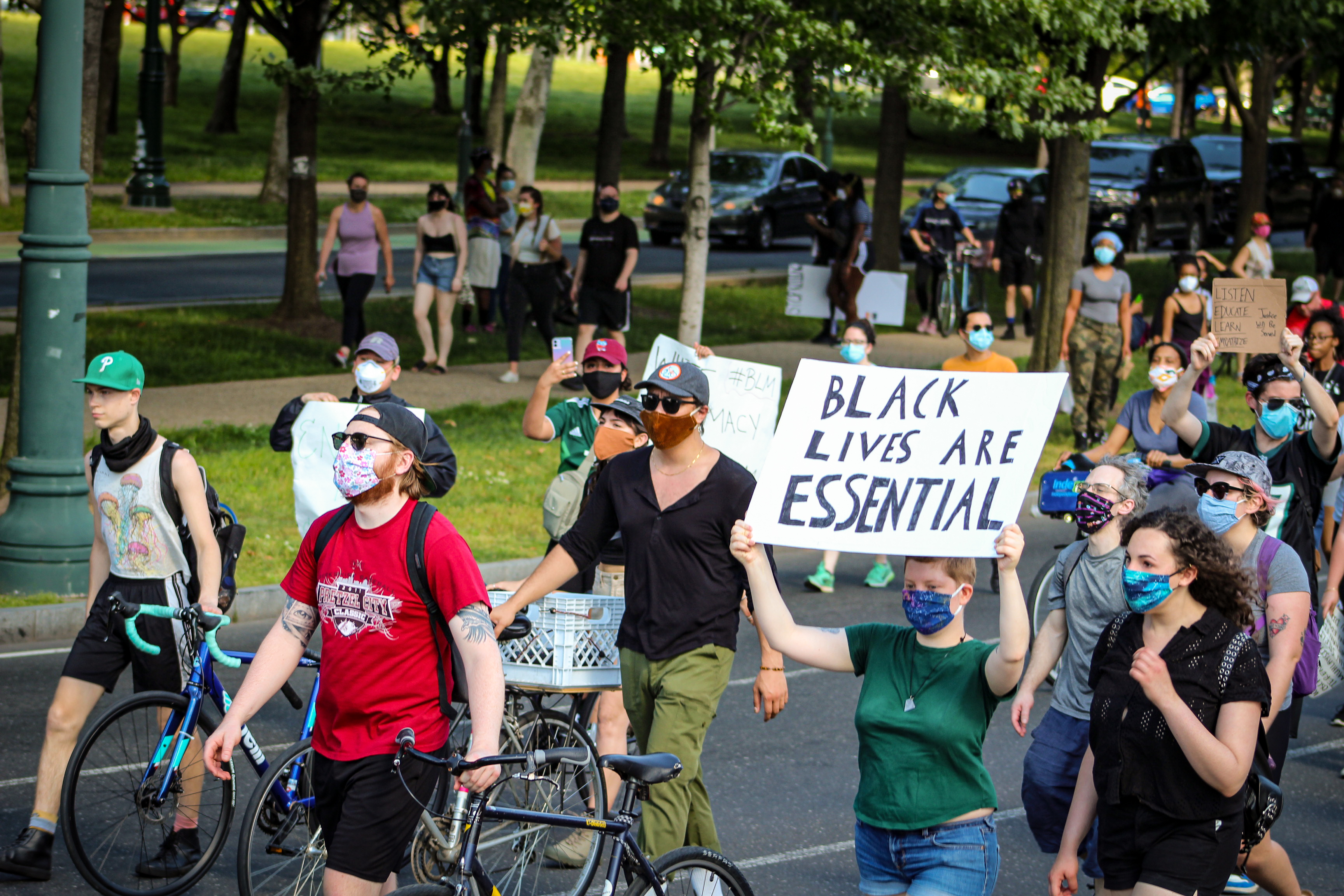 George Floyd Protest in Philadelphia