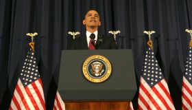 President Obama Addresses U.S. Involvement In Libya