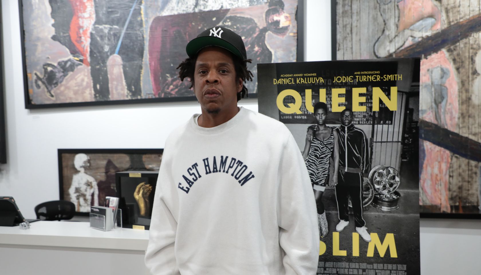 Tina Knowles-Lawson & Jay-Z At Los Angeles Screening Of Queen & Slim