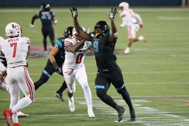 Round 6, pick 191 – Tarron Jackson, DE, Coastal Carolina