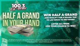 half a grand in your had 100.3 rnb philly