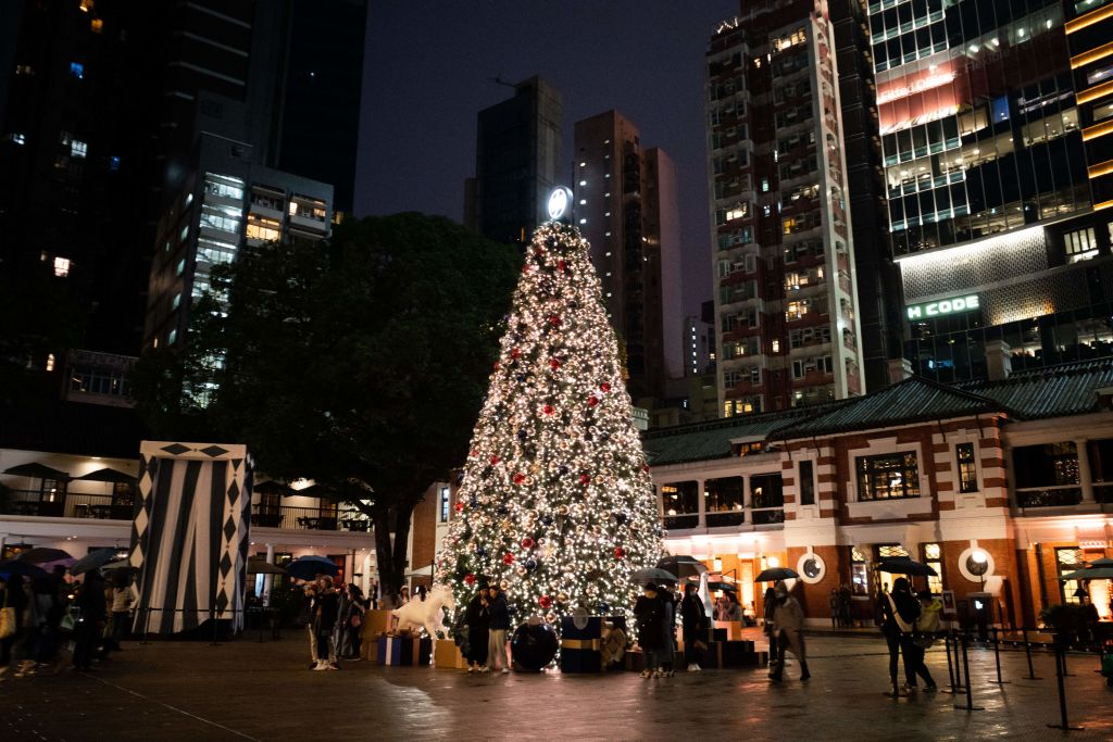 HONG KONG-CHRISTMAS