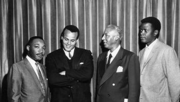 Martin Luther King Jr., Harry Belafonte, Sidney Poitier