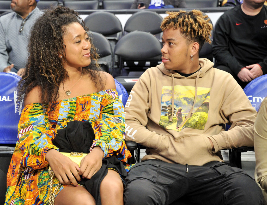 Celebrities At The Los Angeles Clippers Game