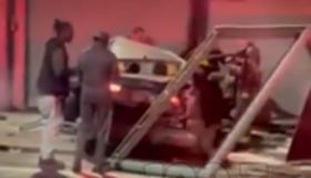 West Philly Car Crash 52nd Walnut