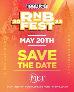 SAVE THE DATE: RNB FEST 2023 @ THE MET!