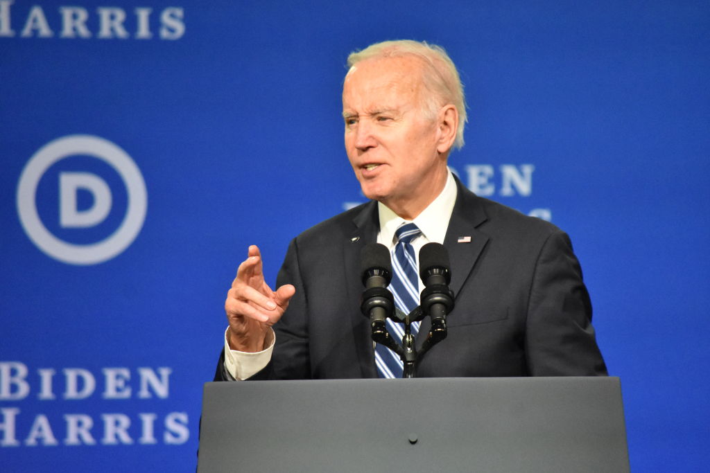U.S. President Biden And Vice President Harris Speak At DNC Winter Meeting In Philadelphia