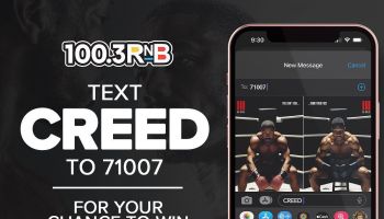 Text to Win Creed Tickets for this week only