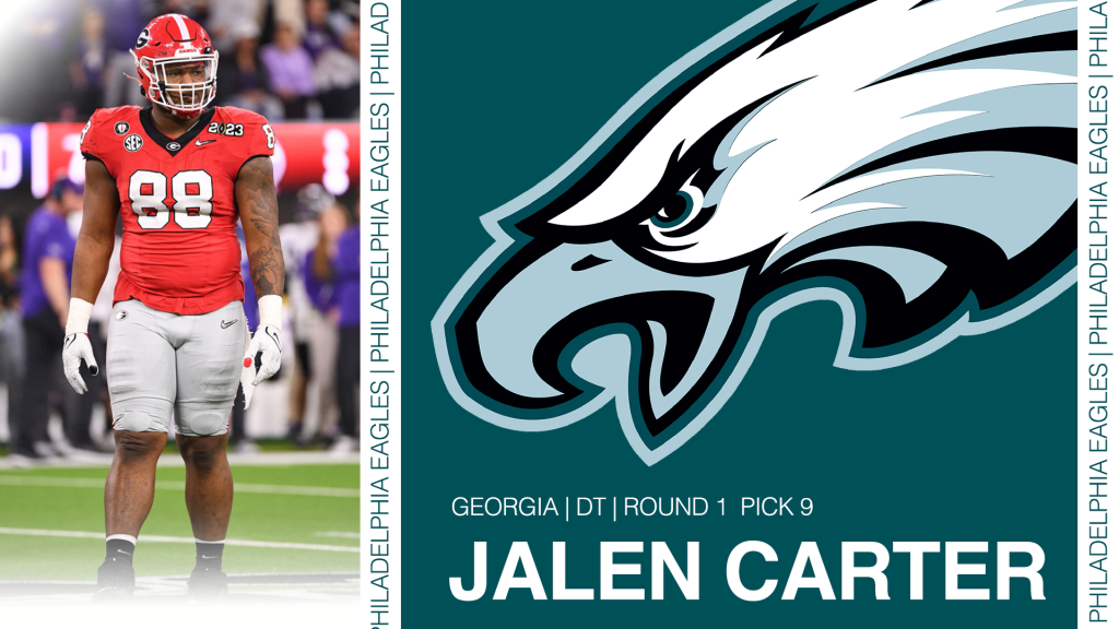 Eagles Draft Jalen Carter & Philly Twitter Goes Crazy!!