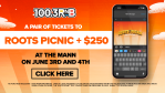 Roots Picnic Txt to Win Contest 5/11/23