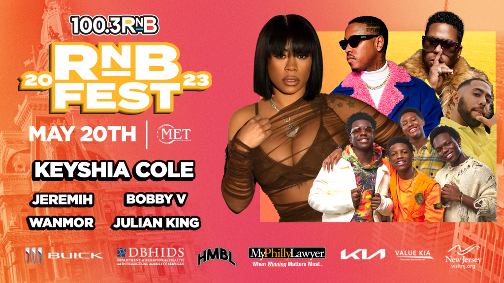 RNB FEST Artist Lineup W/ Sponsors